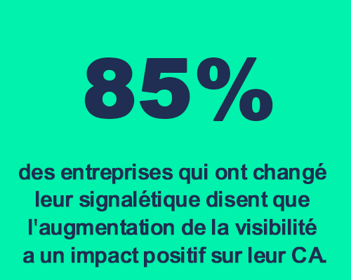 chiffre clé3 enseigne signalétique